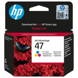 HP 47 Cartucho de Tinta Original Ink Advantage Cyan, Magenta, Amarillo Precio: 16.5649. SKU: B1CYP3AJ43