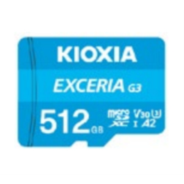 Kioxia EXCERIA G3 512 GB MicroSDXC UHS-I Clase 10 Tarjeta de Memoria Precio: 61.49999966. SKU: B16DL3A9EB