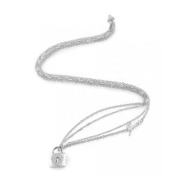 Collar Mujer Guess UBN85062 Plateado Precio: 109.69000053. SKU: B1FFPCKH77