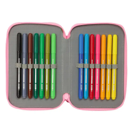 Portatodo Peppa Pig Baby pig Multicolor 12.5 x 19.5 x 4 cm 29 Piezas