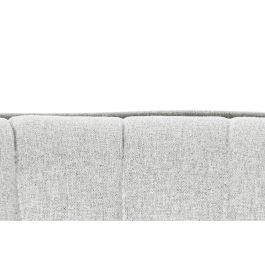 DKD Home Decor Sillón Scandi Beige y Negro de Poliéster y Metal 64 x 72.5 x 55 cm