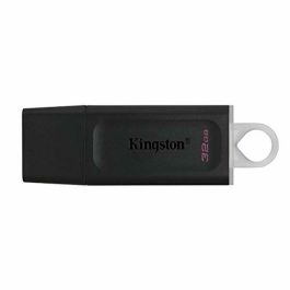 Kingston pendrive datatraveler exodia 32gb c/tapa protectora y ranura para colgar usb 3.2 negro/gris Kingston pendrive datatraveler exodia 32gb c/tapa protectora y ranura para colgar usb 3.2 negro/gris