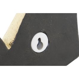 DKD Home Decor Decoración de Pared Mariposa Dorada Resina Cristal 4 x 28.5 x 29.5 cm