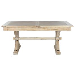 Mesa de Comedor Home ESPRIT Natural Madera Reciclada Madera de olmo 180 x 90 x 76 cm