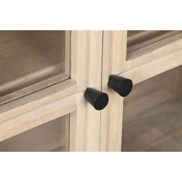 DKD Home Decor Buffet Scandi Mango y Cristal Natural 170 x 81 x 41 cm