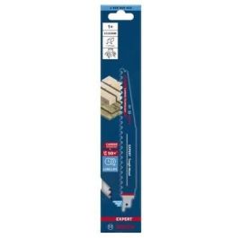 Bosch S1142KHM Hoja de Sierra de Sable Expert para Madera Gruesa y Resistente, Carburo, 17.5cm Longitud, 8mm Dientes
