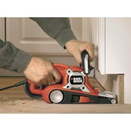 Black & Decker KA88-QS - Lijadora de Banda Eléctrica de 720W de Potencia, para Lijas de 75x533 mm