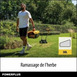 Powerplus POWXG62205T Kit Cortadora de césped eléctrica 1300W y Bordeadora de jardín 250W, Ø 220mm