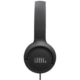 JBL Tune 520C Auriculares On-Ear con Cable USB-C, Diadema Plegable, Supraaurales, Micrófono Integrado, Negro