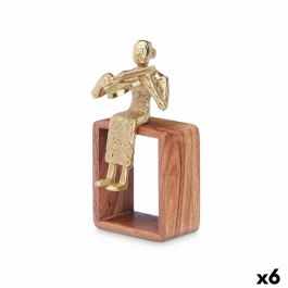 Figura Decorativa Violín Dorado Madera Metal 13 x 27 x 13 cm Precio: 63.89000013. SKU: B19N84L3DN