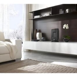 Delonghi Calentador de Ventilador de Cerámica Móvil DCH7032 - 2200W, 3 Potencias, Sistema de Silencio