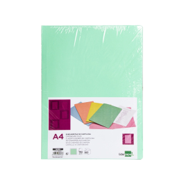 Liderpapel Subcarpeta A4 Verde Pastel 180g/m2