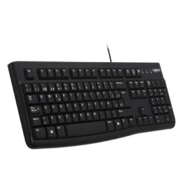 Logitech K120 Teclado USB para Empresas, Diseño Resistente a Salpicaduras, Teclas Cómodas y Silenciosas, Durabilidad 10 Millones de Pulsaciones Precio: 22.94999982. SKU: S55130927