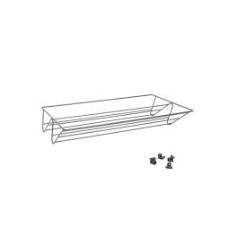 HERRAJES ALK 9037.189 Zapatero Serie Óptima para Bastidor OPTIMA de 900mm, Acero Grafito, Fácil Instalación Precio: 41.50000041. SKU: B16N95MY64