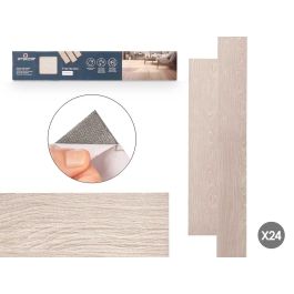 Set 24 Láminas Vinilo Parquet Gris Claro 91.4x15.2 cm Giftdecor - Superficie 3.33 m² Precio: 25.4999998. SKU: B14MXRZCD8