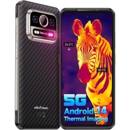 Ulefone Armor 25T Pro ULEAR25TPROB8G Móvil Resistente 5G Android 14 Cámara Térmica 8GB RAM 256GB ROM 6500mAh Batería 64MP Visión Nocturna IP68 IP69K Negro Precio: 448.58999977. SKU: B1C6SBBBAQ