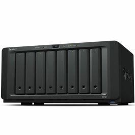 Synology DS1821+ NAS - Servidor de Almacenamiento 8 Bahías, Ryzen V1500B, 4GB DDR4, Escalable hasta 108TB