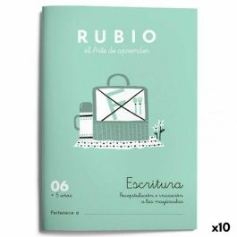 Cuaderno de escritura y caligrafía Rubio Nº06 A5 Español 20 Hojas (10 Unidades) Precio: 14.50000032. SKU: S8422713