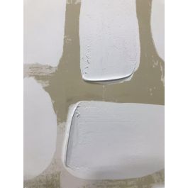 DKD Home Decor Cuadro Abstracto Beige Blanco 4 x 120 x 90 cm (2 Unidades)