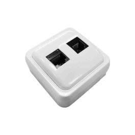 Edm Toma Teléfono y ADSL Superficie Serie Onsen Blanco Polipropileno 65 x 35 x 65 mm Precio: 0.99820644. SKU: B1GWB3JNT2