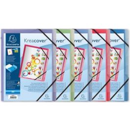 Carpeta Clasificadora Exacompta Krea Cover Personalizable Pp A4 8 Dptos. Con Gomas Y Solapas Surtido Precio: 9.68999944. SKU: B1JZMMCE4T