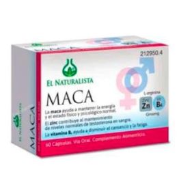 EL NATURALISTA Maca 60 Capletas Precio: 12.4999996. SKU: B1DDMMD6ZN