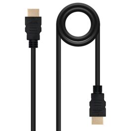 Nanocable 10.15.1710 Cable HDMI 1.4 Alta Velocidad con Ethernet 4K 3D Full HD Macho-Macho 10m Negro Precio: 13.50000025. SKU: B17HCM7BT2