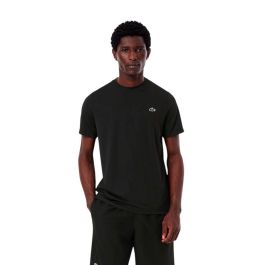 Camiseta de Manga Corta Hombre Lacoste Core Performance Negro M
