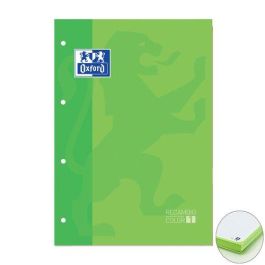 Recambio Oxford School Color 1 Encolado A4+ 80H 90Gr 4 Taladros Cuadric.5X5 Verde Fluo (1 Color De Recuadro) (Set de 5) Precio: 27.50000033. SKU: B1GGGTMFWM