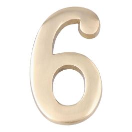 Edm Número 6 Latón Pulido 10cm Fijación Invisible Precio: 7.49999987. SKU: S7900692
