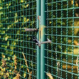 Micel Candado Ballesta CN12 Acero Inoxidable con 3 Llaves Tubulares 95x26x135mm