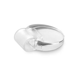 Inofix Tope adhesivo transparente silencioso para puertas de interior, PVC + caucho Precio: 5.50000055. SKU: S7905107