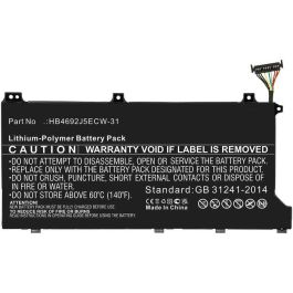 CoreParts Battery for Huawei Notebook, Laptop, 34.20Wh Li-Polymer 11.4V 3000mAh, Black for HLY-19R, KPL-WOOB, Magicbook 14, MagicBook 15, MagicBook 15 4500U, MagicBook KPL-WOOB, MagicBook Pro HLY-19R, MagicBook VLT-W50, MagicBook VLT-W60A, MateBook D 15,  Precio: 74.89000002. SKU: B1C47DSBW8