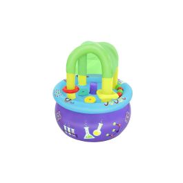 Bestway Mesa de Aprendizaje Juegos Hinchable 76x76x88 cm +18 Meses Interior y Jardin 52573