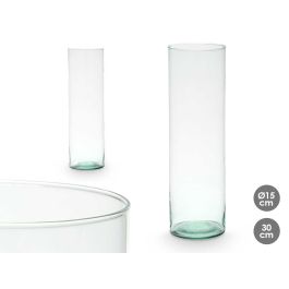 Jarron Vidrio Reciclado Cilindro 15X50Cm Giftdecor (4 Unidades) Precio: 27.50000033. SKU: B1HXTLK2LE