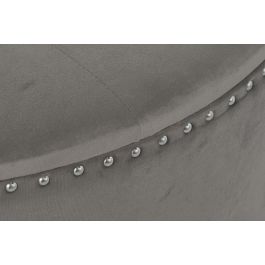 DKD Home Decor Descalzadora Gris Plateado 80 x 43 x 80 cm