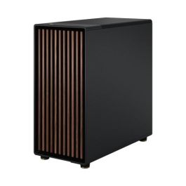 Fractal Design FD-C-NOR1X-02 Carcasa Midi Tower PC Negro Carbón Vegetal, Compatible con ATX, EATX, micro ATX, Micro-ITX