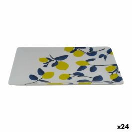 Bandeja de Aperitivos La Mediterránea Limón 20 x 13 x 2 cm (24 Unidades) Precio: 49.69000036. SKU: B1KGZV4KRA