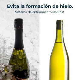 Cecotec Vinoteca GrandSommelier Origin 24 Rojo, 24 botellas, LED, NoFrost, display, 92,8cm