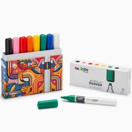 Rotulador Acrilico Carioca Plus Premium Caja De 8 Precio: 14.49999991. SKU: B1GWB65LAG
