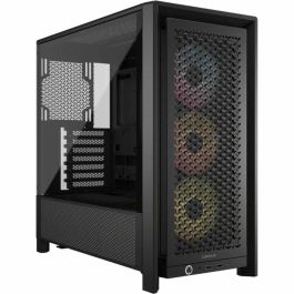 Corsair COR1737672614579 Caja PC Semitorre 4000D RS ARGB Series con 3 ventiladores ARGB Negro