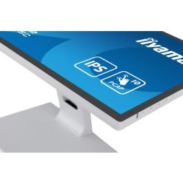 Monitor Iiyama 24" White Bonded Pcap 10P Touch, 1920X1080, Ips-Panel, Flat Bezel Free Glass Front, Hdmi, Displayport, 360Cd/M² (With Touch), Usb Hub 2X 3.0, Speakers (T2452MSC-W1) Monitor Iiyama 24" White Bonded Pcap 10P Touch, 1920X1080, Ips-Panel, Flat Bezel Free Glass Front, Hdmi, Displayport, 360Cd/M² (With Touch), Usb Hub 2X 3.0, Speakers (T2452MSC-W1)