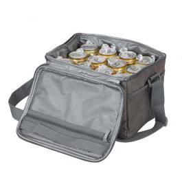 Riva 5712 Nevera RIVACASE Torngat 11L, Bolsa Térmica Portátil, Gris