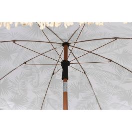 Parasol DKD Home Decor Blanco Verde 180 x 1 x 180 cm