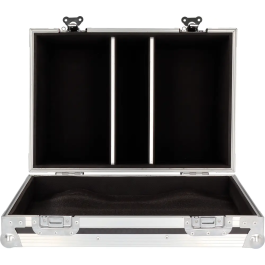 ALGAMLIGHT Flight Case para 2 Blinder 400 CW WWA con Ruedas y Compartimento para Accesorios