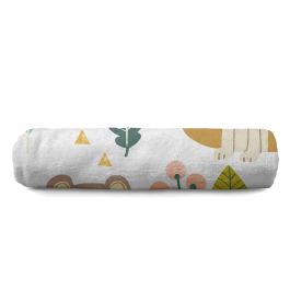 Toalla de baño HappyFriday Moshi Moshi Harvestwood Multicolor 70 x 150 cm