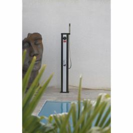 Ubbink 7505510 Ducha Solar Exterior Solaris Elite, Capacidad 18L, con Grifo Mezclador y Teleducha, Ø15xH118 cm Ubbink 7505510 Ducha Solar Exterior Solaris Elite, Capacidad 18L, con Grifo Mezclador y Teleducha, Ø15xH118 cm