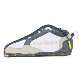 Safta Portatodo Zapatilla Real Madrid Equipación 25/26, Estuche Escolar 24x10x2 cm para +3 años Safta Portatodo Zapatilla Real Madrid Equipación 25/26, Estuche Escolar 24x10x2 cm para +3 años