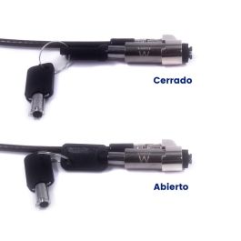 Cable Seguridad Ewent Portatil Llave 1.8M Cable Seguridad Ewent Portatil Llave 1.8M