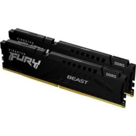 Memoria Kingston Fury Beast Black Ddr5 32Gb Kit2 5600Mt/S Cl36 KF556C36BBEK2-32 Memoria Kingston Fury Beast Black Ddr5 32Gb Kit2 5600Mt/S Cl36 KF556C36BBEK2-32